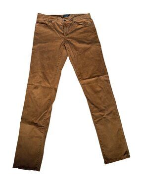L.L.Bean Signature Mens Pants Size 35 x 36 Slim Straight Tan Khaki Jeans 301128